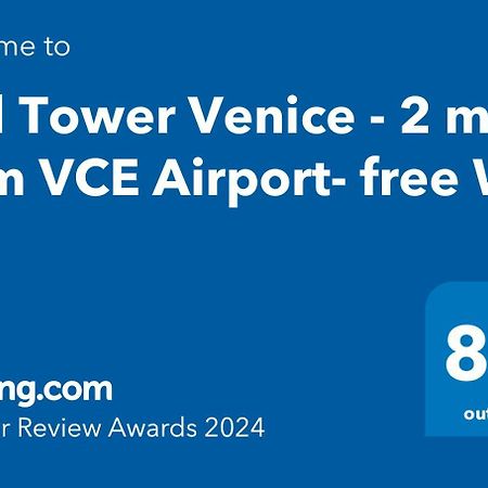 Red Tower Venice Apartment - 2 Mins From Vce Airport- Free Wifi 테세라 외부 사진